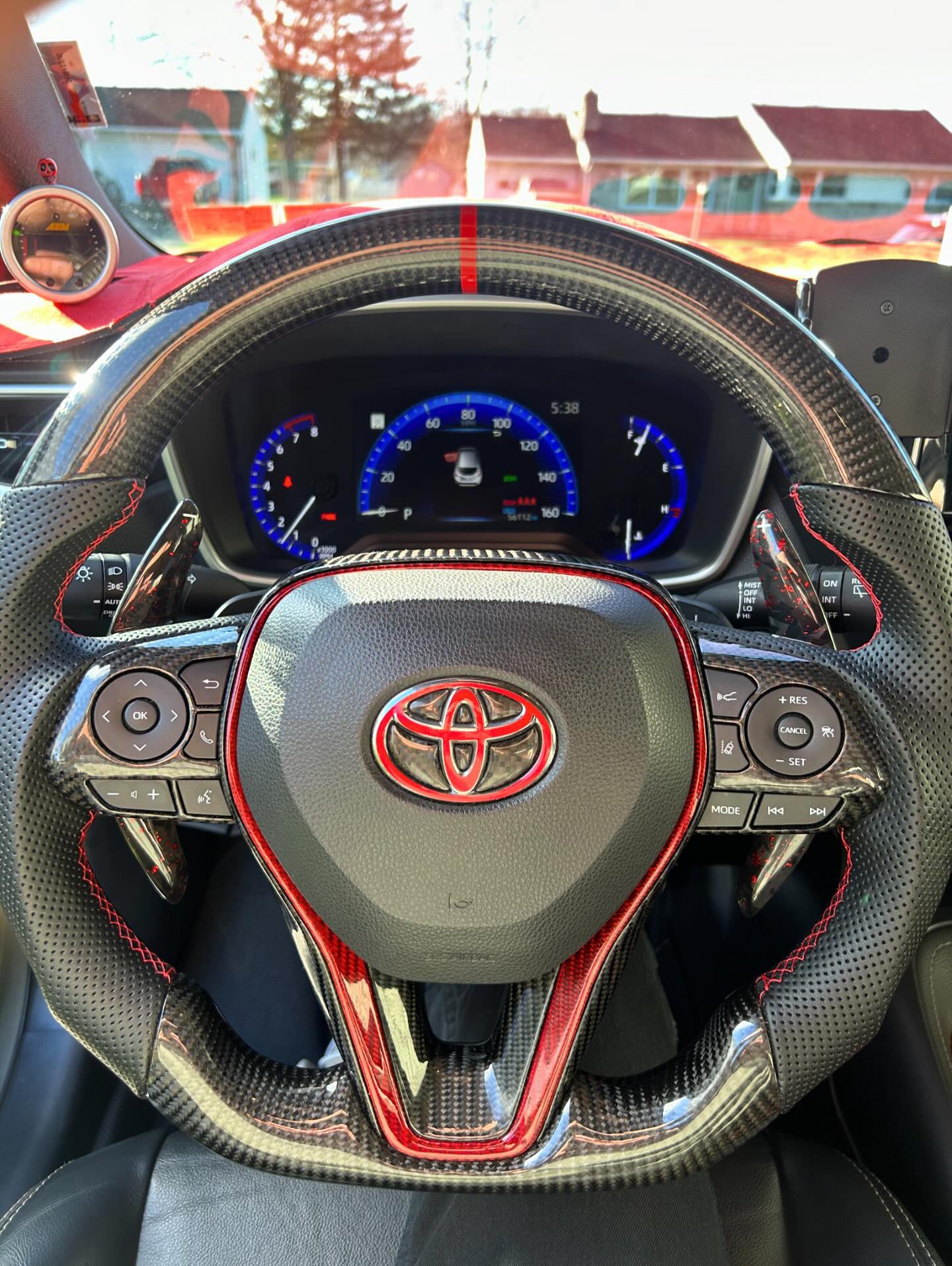Paddle Shifters Carbon Fiber Compatible w/ Toyota Camry, Corolla, Avalon, Rav4 2018+  - VIP Price Free Shipping Item