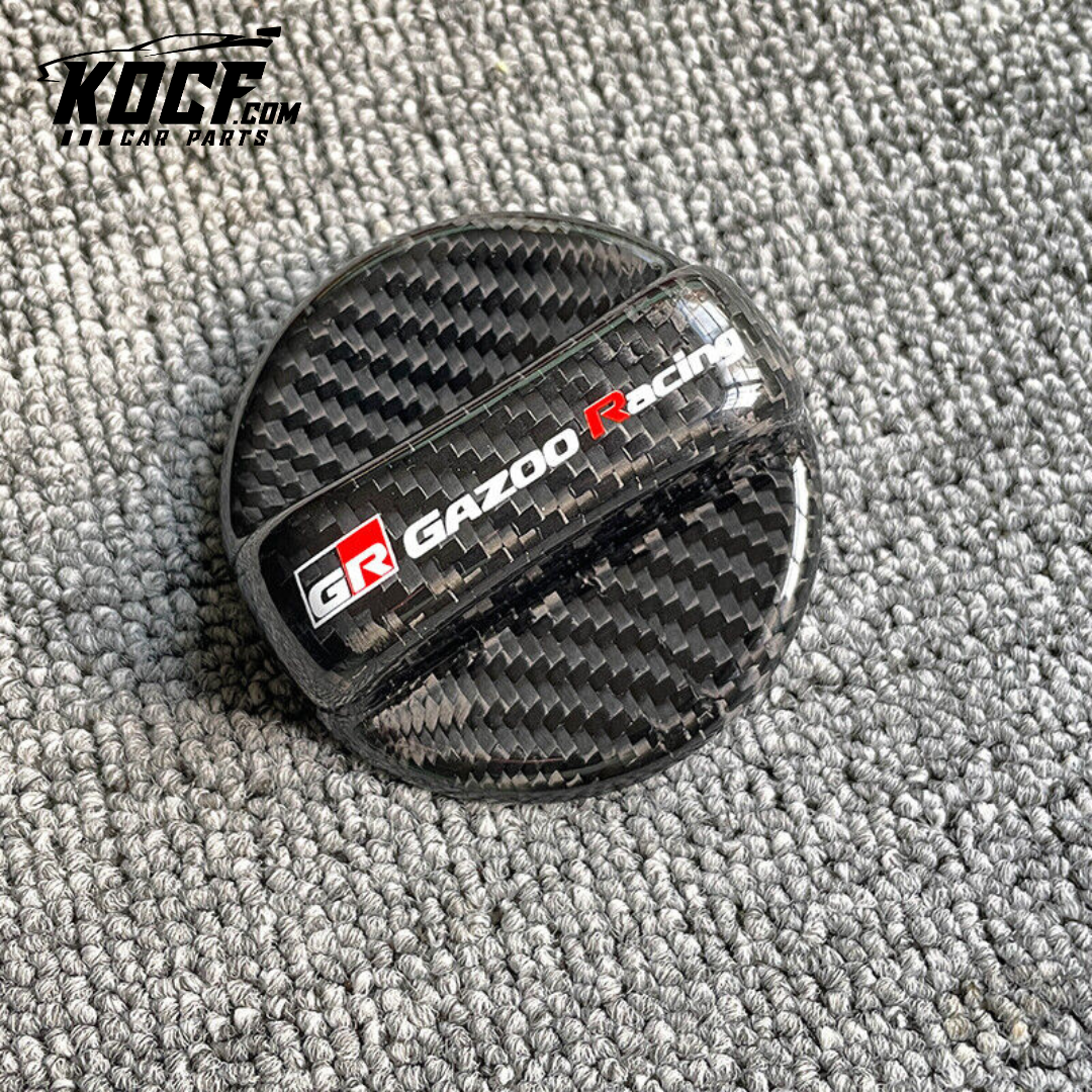 Gas Fuel Cap Cover Compatible for Toyotas Real Carbon Fiber - VIP Price Free Shipping Item