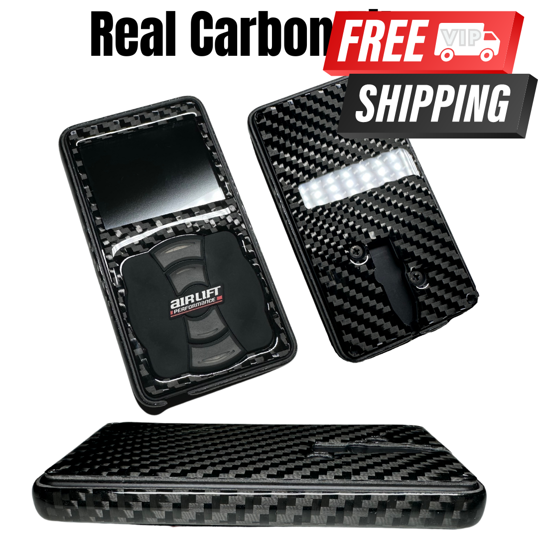 Airlift Controller & Manifold Skin Real Carbon Cover Sticker 3 Piece Set - VIP Price Free Shipping Item
