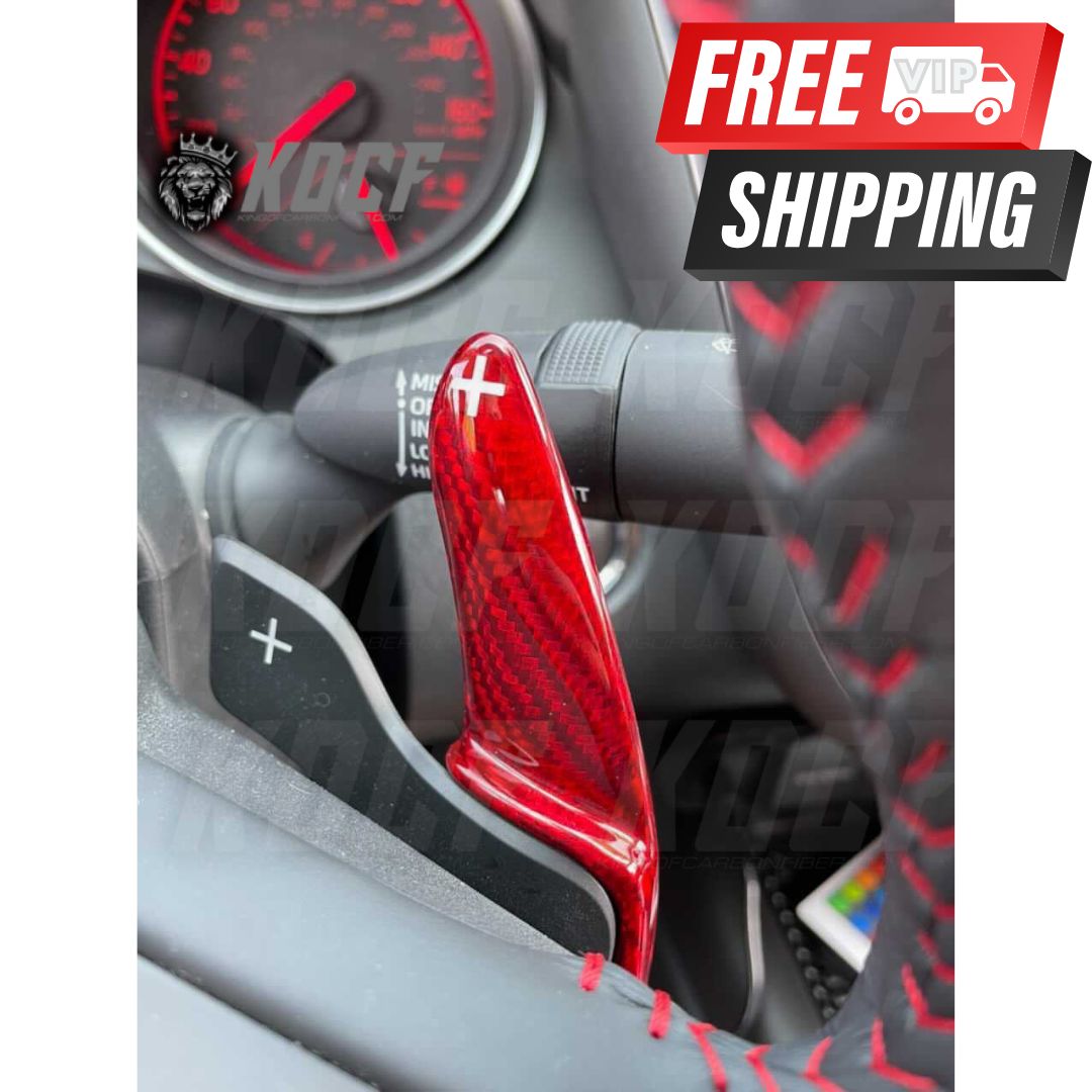 Paddle Shifters Carbon Fiber Compatible w/ Toyota Camry, Corolla, Avalon, Rav4 2018+  - VIP Price Free Shipping Item