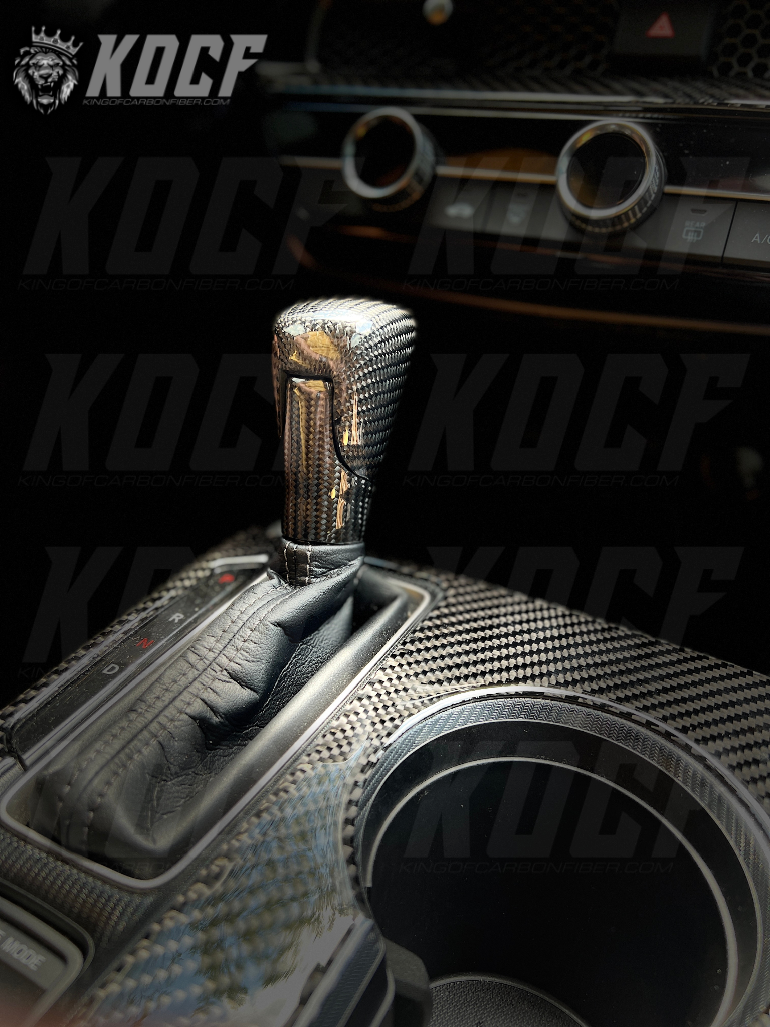 IN STOCK - Shift Knob Replacement Carbon Fiber 2022+ 11th Gen Civic - KOCF.com - Car Parts