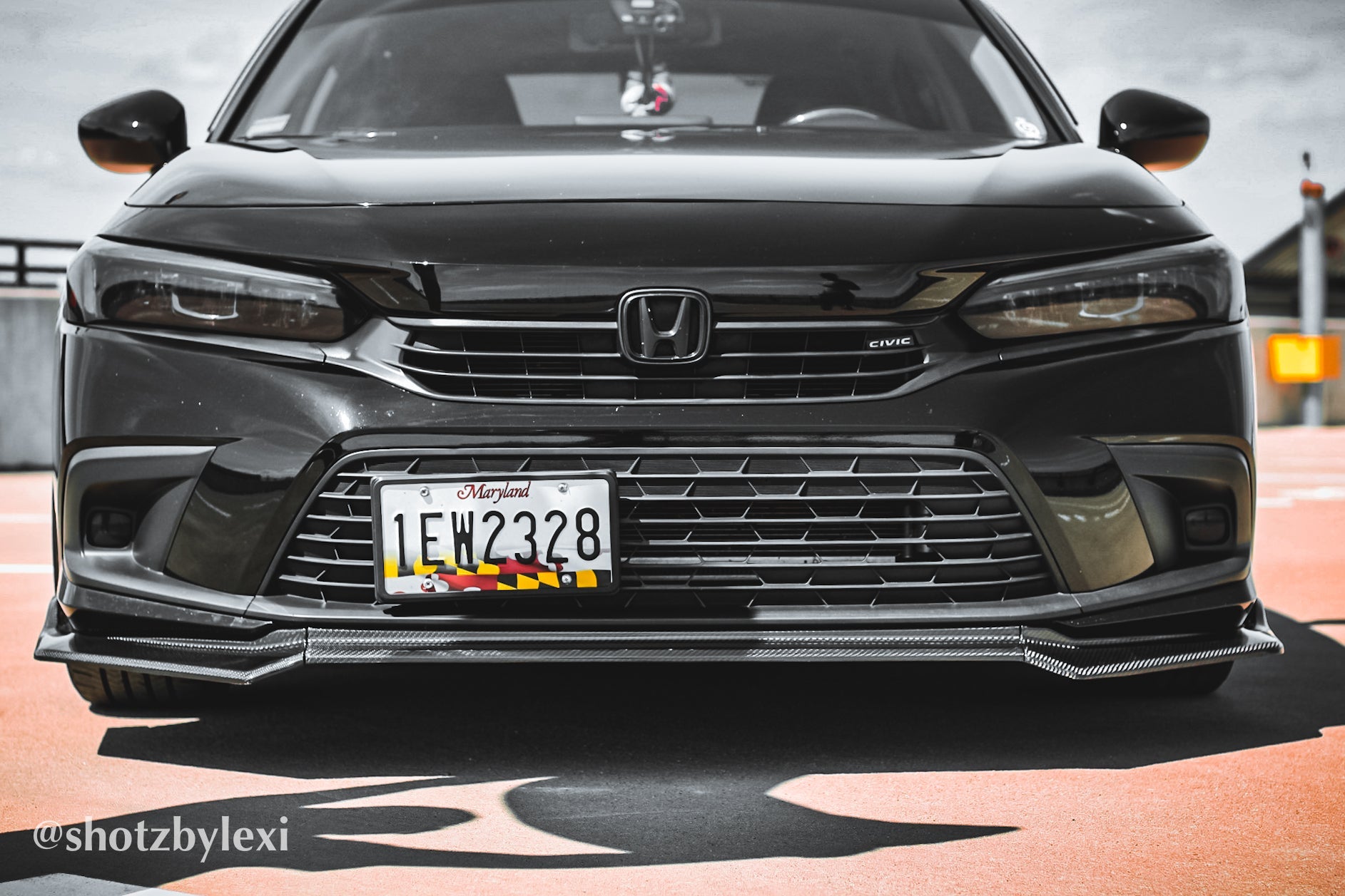 11th Gen 2022+ Honda Civic Real Carbon Fiber Front Bumper Splitter Spoiler Lip - VIP Price