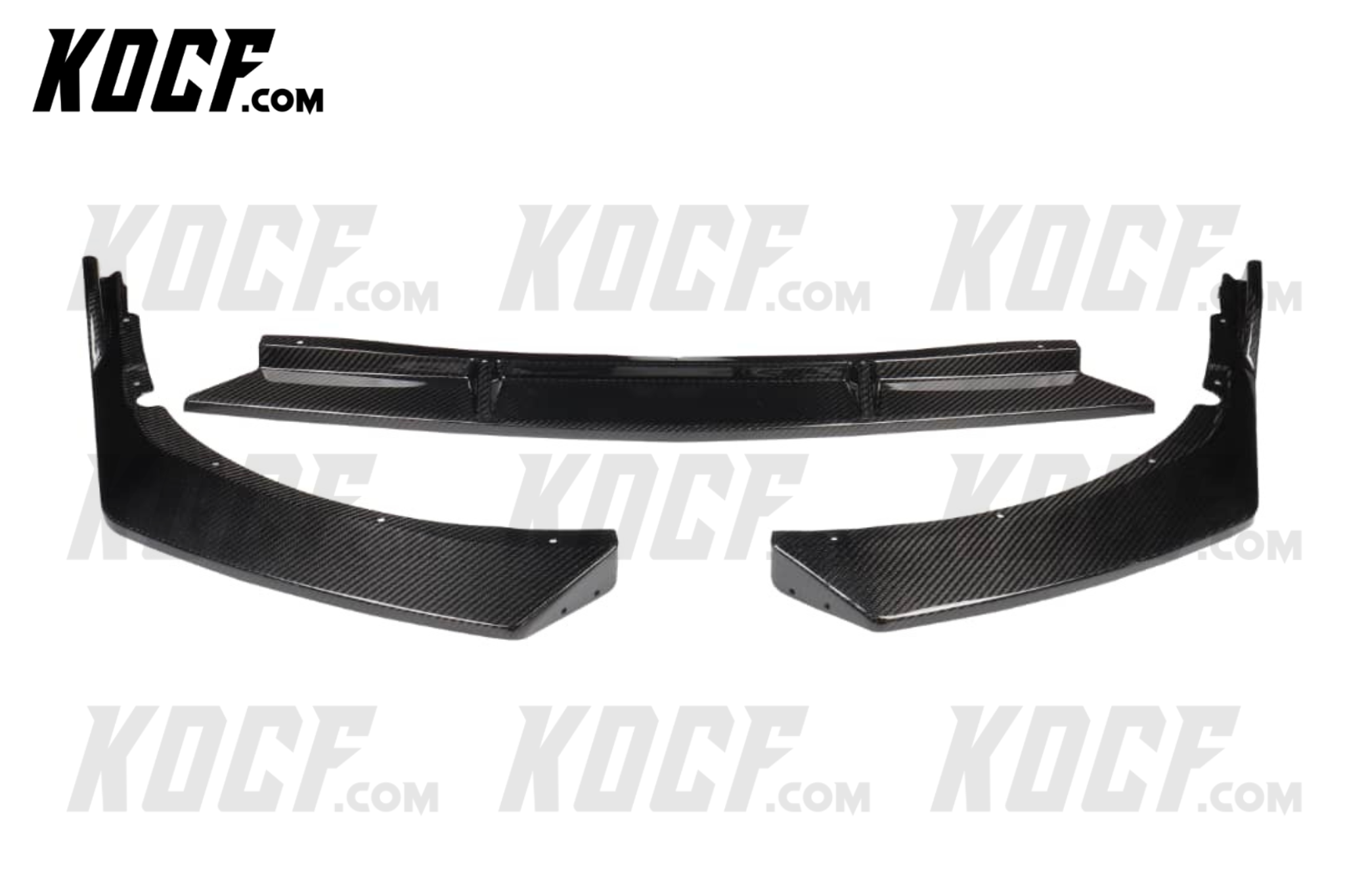 CF Front Lip for 2018-2024 Toyota Camry Compatible Real Carbon Fiber Front Bumper Body Kit Lip - VIP Price