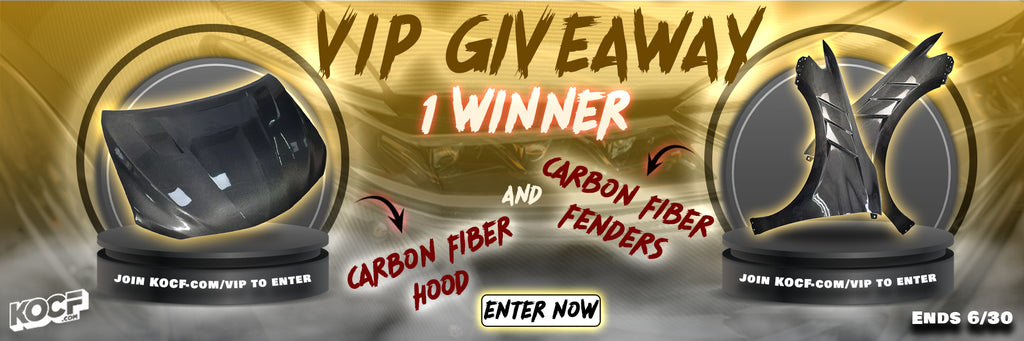 Win a Carbon Fiber Hood & Fenders This June! – KOCF