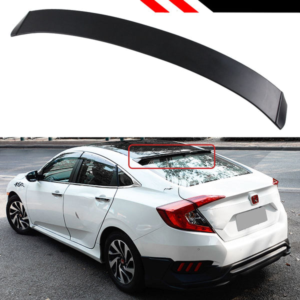 Roof Spoiler Compatible 2016-2021 Honda Civic 4 Door Sedan