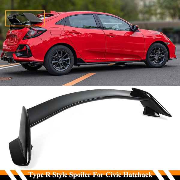 Trunk Spoiler Compatible 2016-2021 Honda Civic 5 Door Hatchback