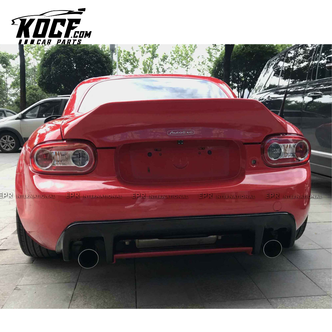 MX5 ROASTER MIATA NC 1 2 3 SPT STYLE REAR DIFFUSER (TWIN EXHAUST EXIT ...