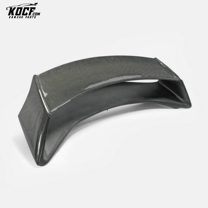 09 ONWARDS 370Z Z34 AM STYLE REAR WING (WITH BRAKE LIGHTS) FIBERGLASS - USA WAREHOUSE