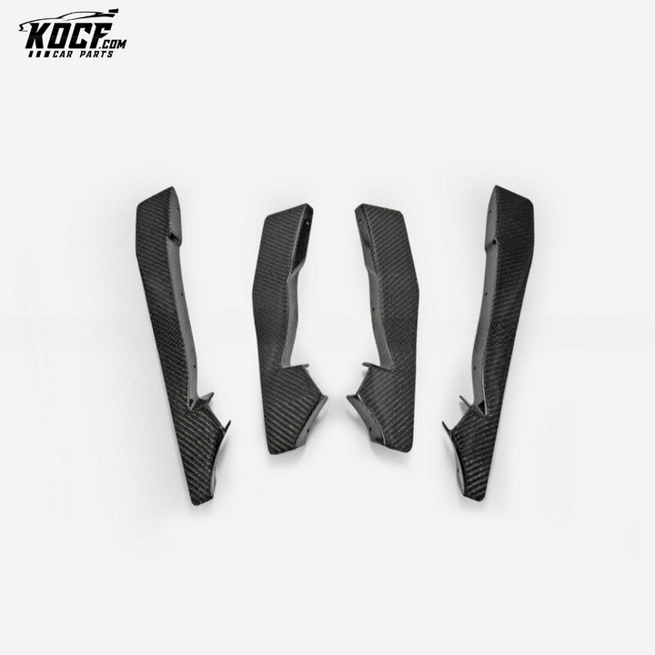 17 ONWARDS CIVIC TYPE R FK8 VRSAR2 STYLE FRONT BUMPER CANARD 2PCS