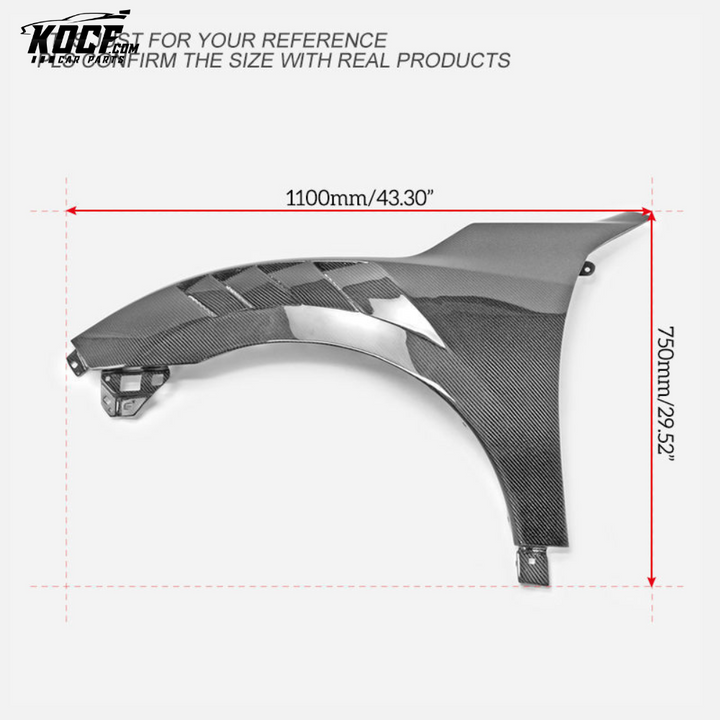 CIVIC FK7 FC1 EPA ATTK TYPE FRONT VENTED FENDER (WITH UPPER VENT)