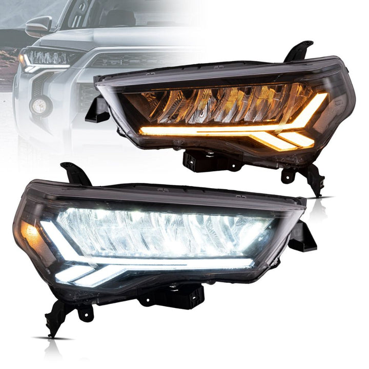 LED Headlights For Toyota 4Runner 2014-2023 Front Lights Assembly