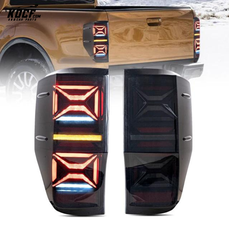 LED Aftermarket Tail Lights For Ford Ranger T6 2012-2021 With Sequenti ...