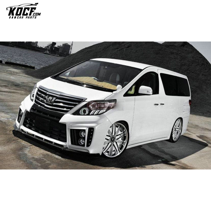 12-14 ALPHARD 20 SERIES AH20 FACELIFTED ADM STYLE FRONT LIP