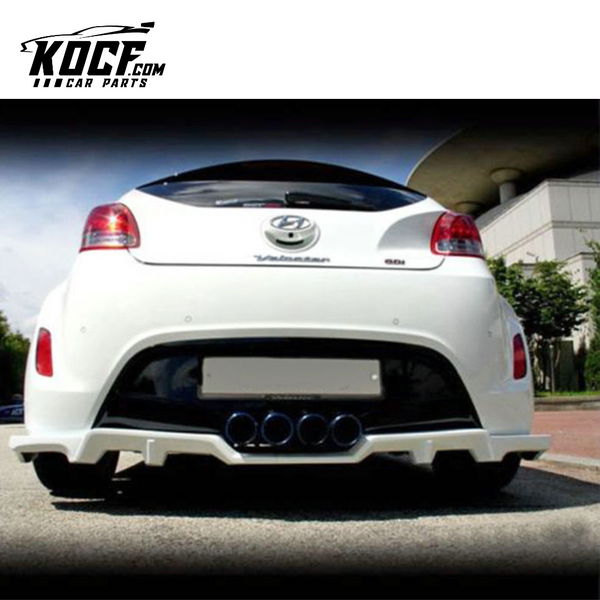 VELOSTER NON TURBO C-FACTORY STYLE REAR DIFFUSER