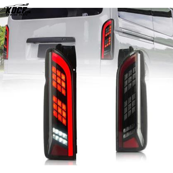 LED Tail Lights For Toyota Hiace 2005-2019 Aftermarket Rear Lamps