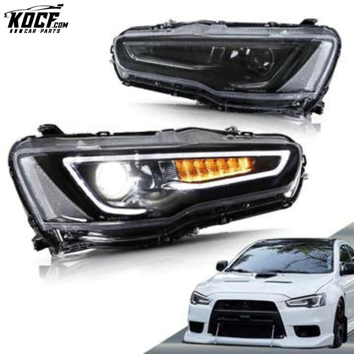 LED Matrix Projector Headlights For Ford Ranger 2019+ [North American version]