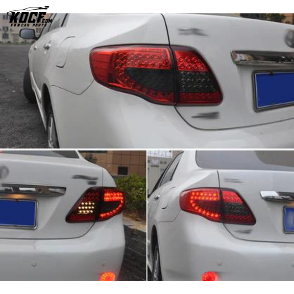 LED Tail lights For Toyota Corolla 2009-2010 Aftermarket Rear Lamps