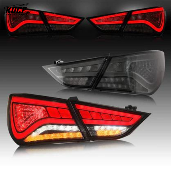 LED Taillights Fit For Hyundai Sonata 2011-2014 Aftermarket Rear lights Assembly