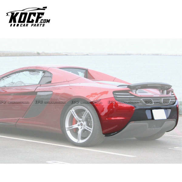 MCLAREN 14-16 650S REAR BUMPER WITH SIDE COVER 3PCS (FIT MP4 UPGRADE REQUIRE FULL KITS & HEADLIGHT)