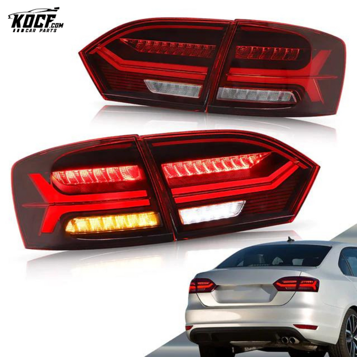 LED Rear lights For Volkswagen Jetta mk6 2011-2014 aftermarket Taillights