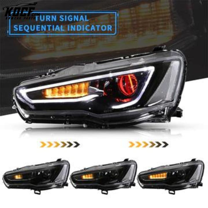 LED Matrix Projector Headlights For Ford Ranger 2019+ [North American version]