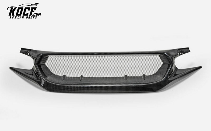 17 ONWARDS CIVIC TYPE R FK8 JS STYLE FRONT GRILL (ALSO FIT FC1/FK7 NEED CUT ONE SHORT PANEL)