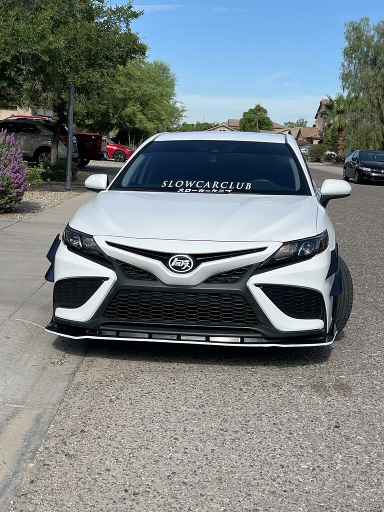Carbon Fiber Eyelids Overlays Toyota Camry 2018-2024 Compatible - VIP Price