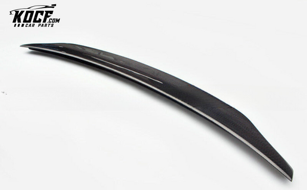 For Audi A4 B8 Caractere（Belgium) Style 2009-2012 Real Carbon Fiber Rear Spoiler