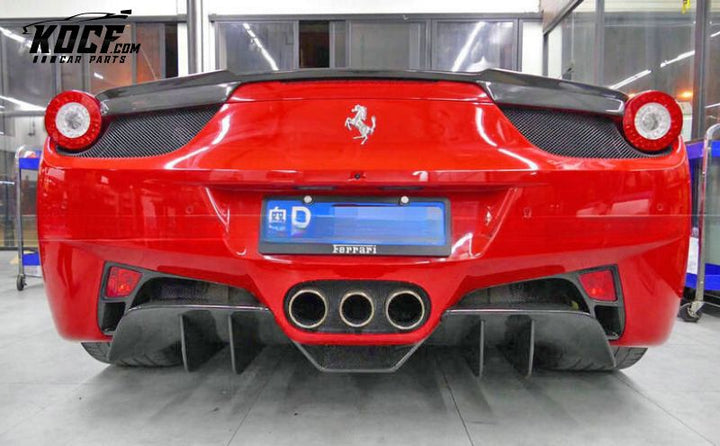 FERRARI 458 AP STYLE REAR DIFFUSER