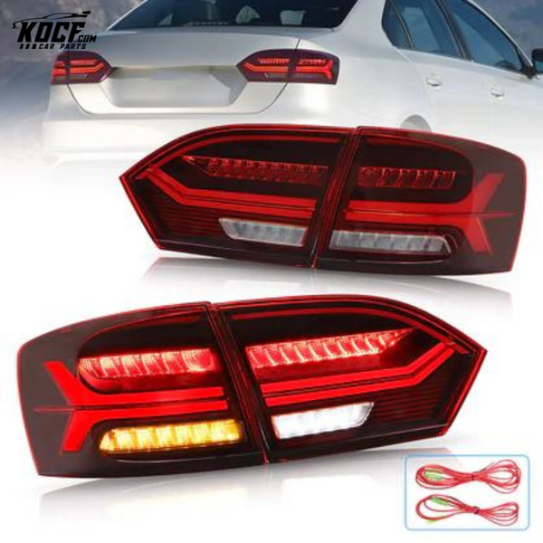 LED Taillights For Volkswagen Jetta mk6 2011-2014 aftermarket Rear lights