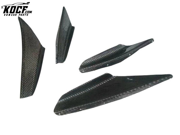 02-05 IMPREZA GDB STI FRONT BUMPER CANARD (4PCS)