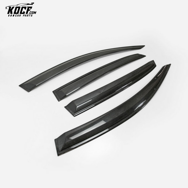 FK8 FK7 CIVIC TYPE-R OEM DOOR WINDOW VISOR CARBON FIBER - USA WAREHOUSE