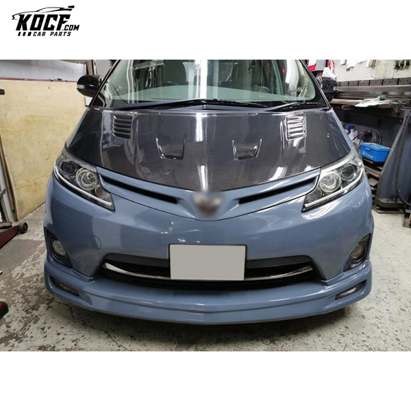 09-12 ESTIMA AERAS ACR50 XR50 ADM STYLE FRONT LIP(FACELIFTED )