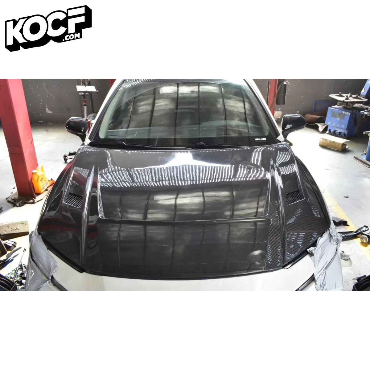 Carbon Fiber Engine Hood Bonnet Cover Compatible For 2025-Present Toyo ...