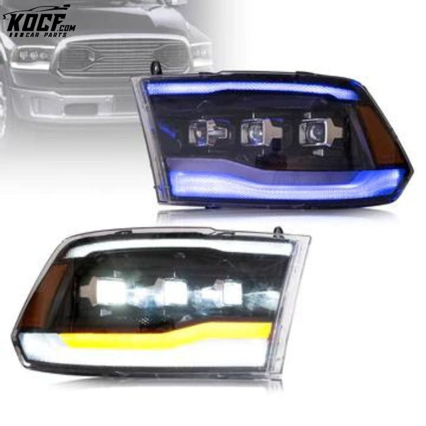 LED Projector Headlights For 2009-2018 RAM 1500 2500 3500
