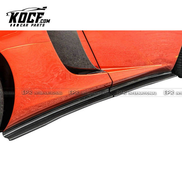 MCLAREN MP4-12C REVO STYLE SIDE SKIRT EXTENSION