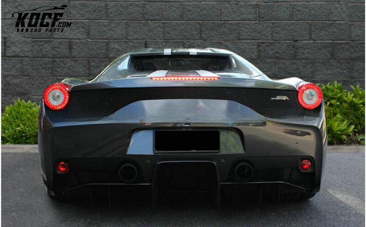 FERRARI 458 SPECIALE STYLE REAR BUMPER