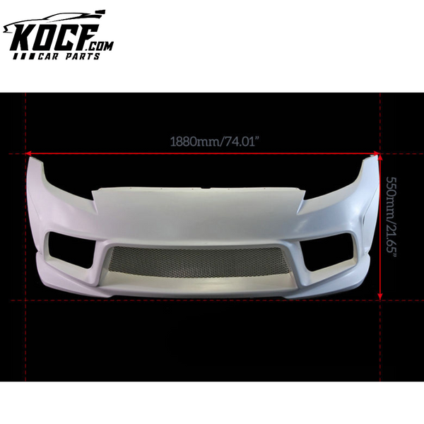 09 ONWARDS 370Z Z34 WBS STYLE FRONT BUMPER
