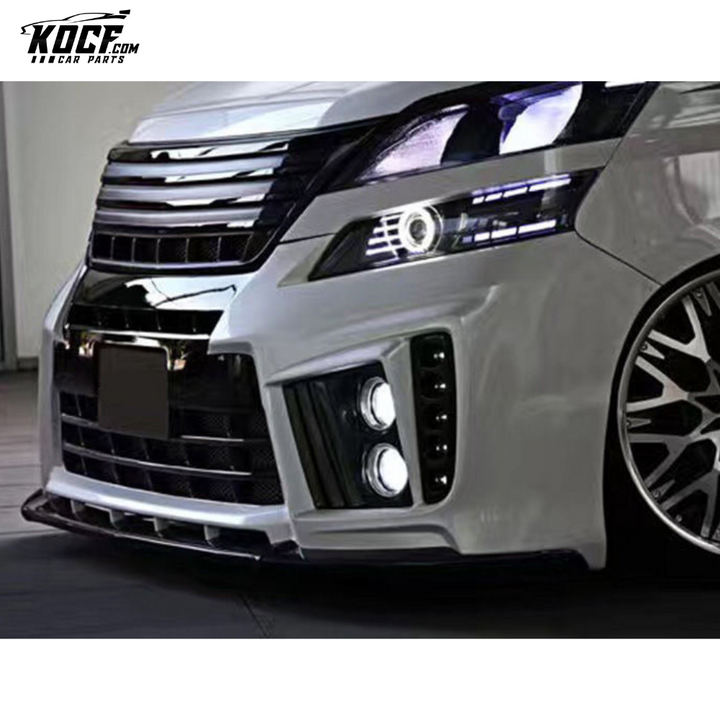 12-15 VELLFIRE 20 SERIES AH20 ADM STYLE FRONT BUMPER