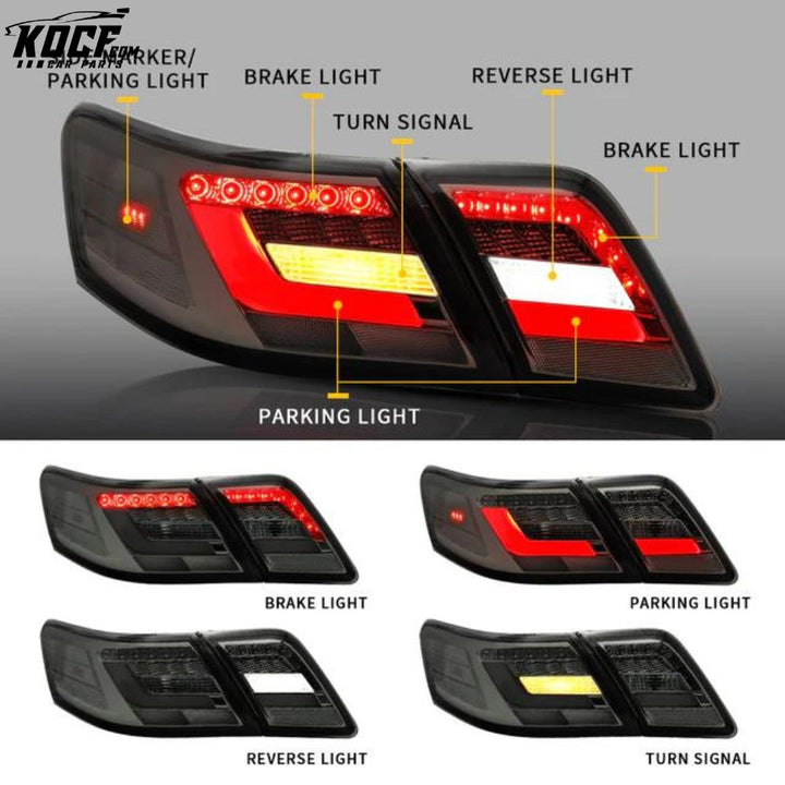 LED Tail Lights For 2007 2008 2009 Toyota Camry rear lights