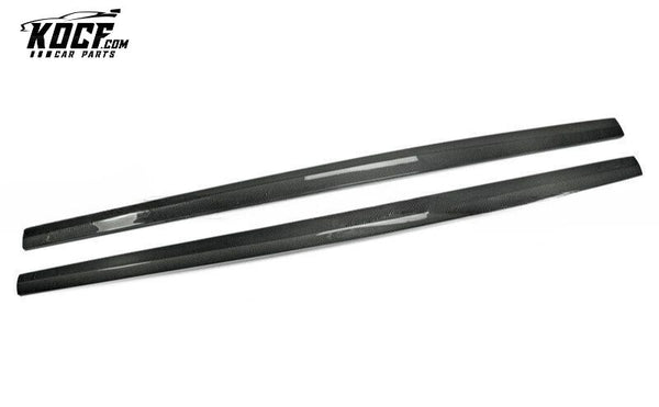 Audi S3 MX Style Real Carbon Fiber Side Skirt Extension (Sedan)