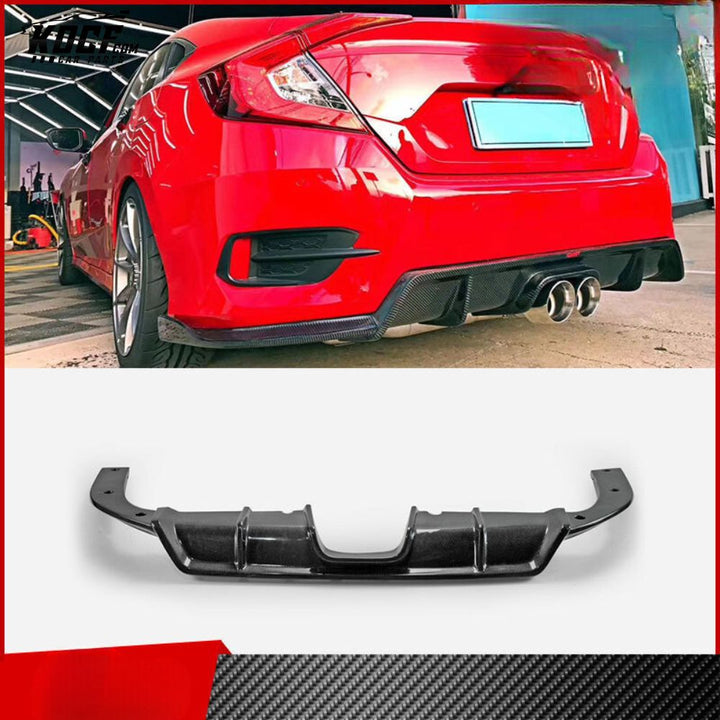 2016-2018 10TH GEN CIVIC FC SC-STYLE MIDDLE TWIN EXIT EXHAUST