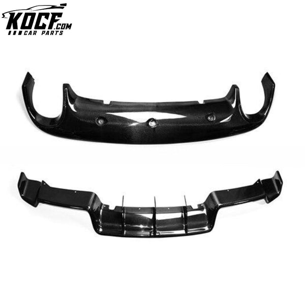 SCIROCCO R KT STYLE REAR DIFFUSER WITH BOTTOM LIP (2PCS)