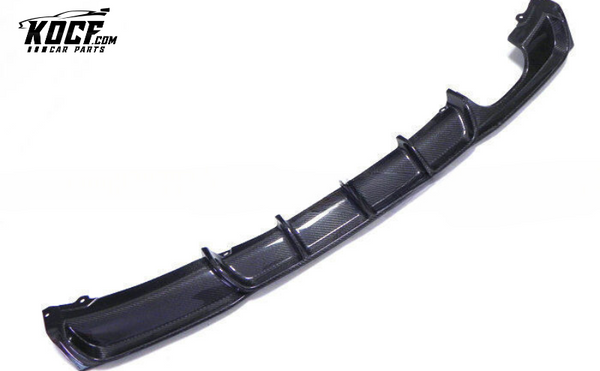 BMW 3 SERIES E30 E36 E46 E90 E91 E92 E93 F30 F31 F34 G20 Performance Style Real Carbon Fiber Rear Diffuser for M-Tech Bumper