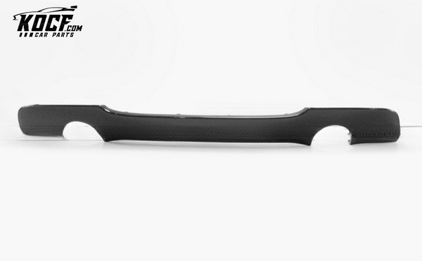 BMW 3 SERIES E30 E36 E46 E90 E91 E92 E93 F30 F31 F34 G20 335i M-Tech Real Carbon Fiber Rear Lip (Twin Exhaust)