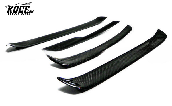 BMW 3 SERIES E30 E36 E46 E90 E91 E92 E93 F30 F31 F34 G20 Real Carbon Fiber Door Sill Step Panel