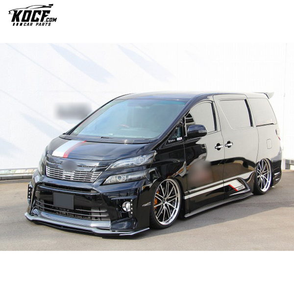 12-15 VELLFIRE 20 SERIES AH20 SS STYLE FRONT LIP (FACELIFT) (FOR Z & G BODY)