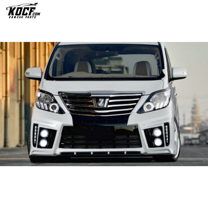 12-14 ALPHARD 20 SERIES AH20 FACELIFTED ADM STYLE FRONT LIP