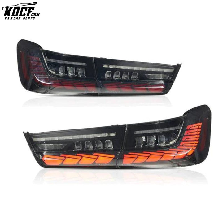 LED Tail Lights Fits 2019+ BMW 3-Series G20 Aftermarket Rear Lamps