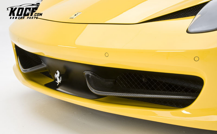 FERRARI 458 ITALIA DMC STYLE FRONT BUMPER WING FLAPS